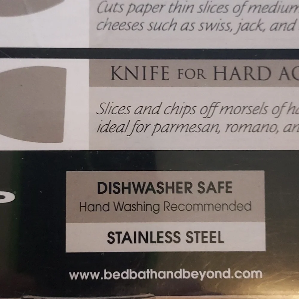 Cheese Knives Set Of 4 Stainless Steel